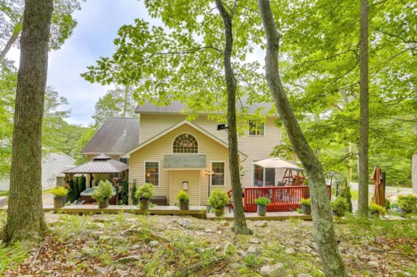 Charming, Restful Getaway Villa Bushkill Exteriör bild